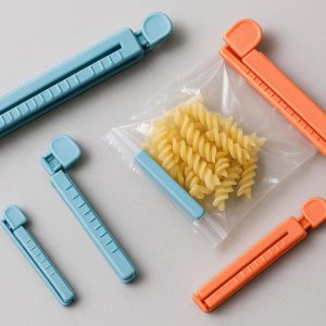 12 Adjustable Size Seal Clips for Large and Small Bags of All Types