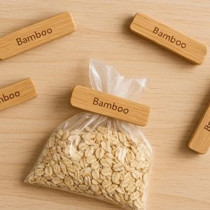 Eco Friendly Bamboo Seal Clips for Sustainable Food Storage