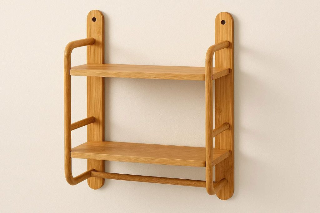 bathroom shelf