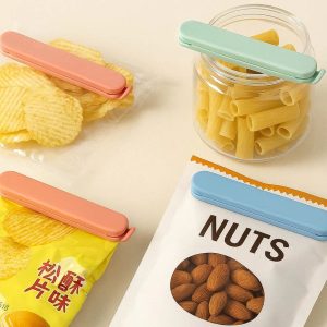 Food Grade Silicone Seal Clips for Keeping Snacks and Dry Goods Fresh
